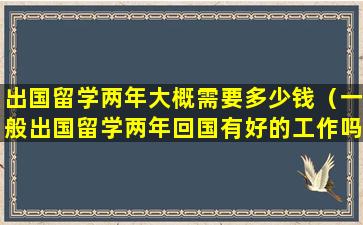 出国留学两年大概需要多少钱（一般出国留学两年回国有好的工作吗）