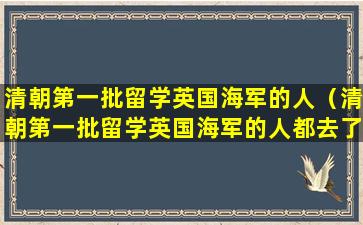 清朝第一批留学英国海军的人（清朝第一批留学英国海军的人都去了哪里）