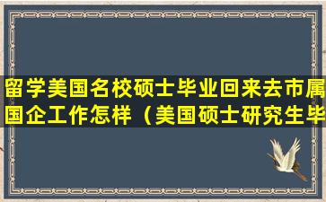 留学美国名校硕士毕业回来去市属国企工作怎样（美国硕士研究生毕业回国待遇）