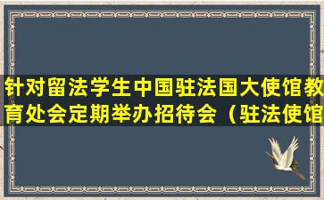 针对留法学生中国驻法国大使馆教育处会定期举办招待会（驻法使馆教育处会给留学生提供一些服务）
